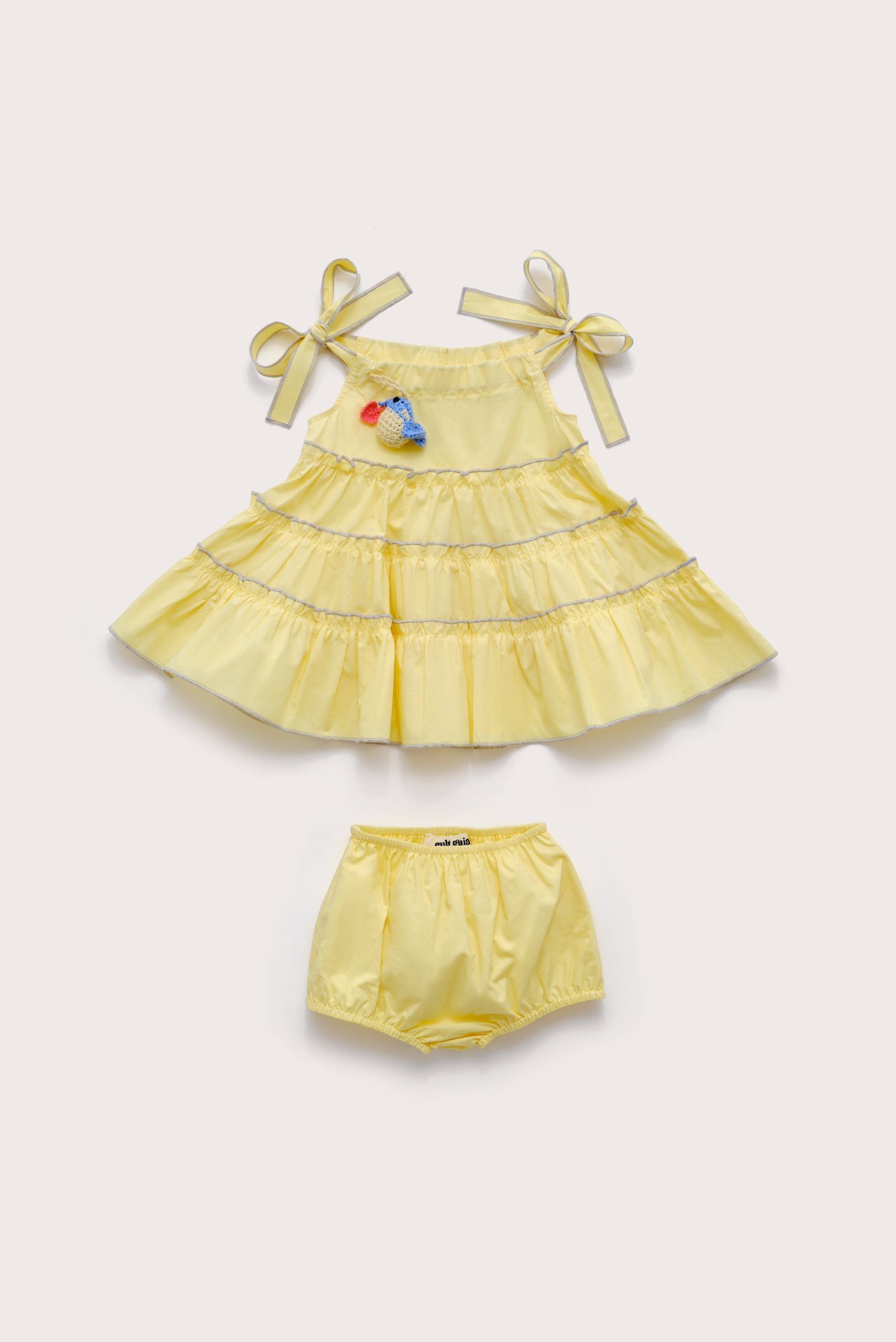 BABY LEILAH DRESS & BLOOMER
