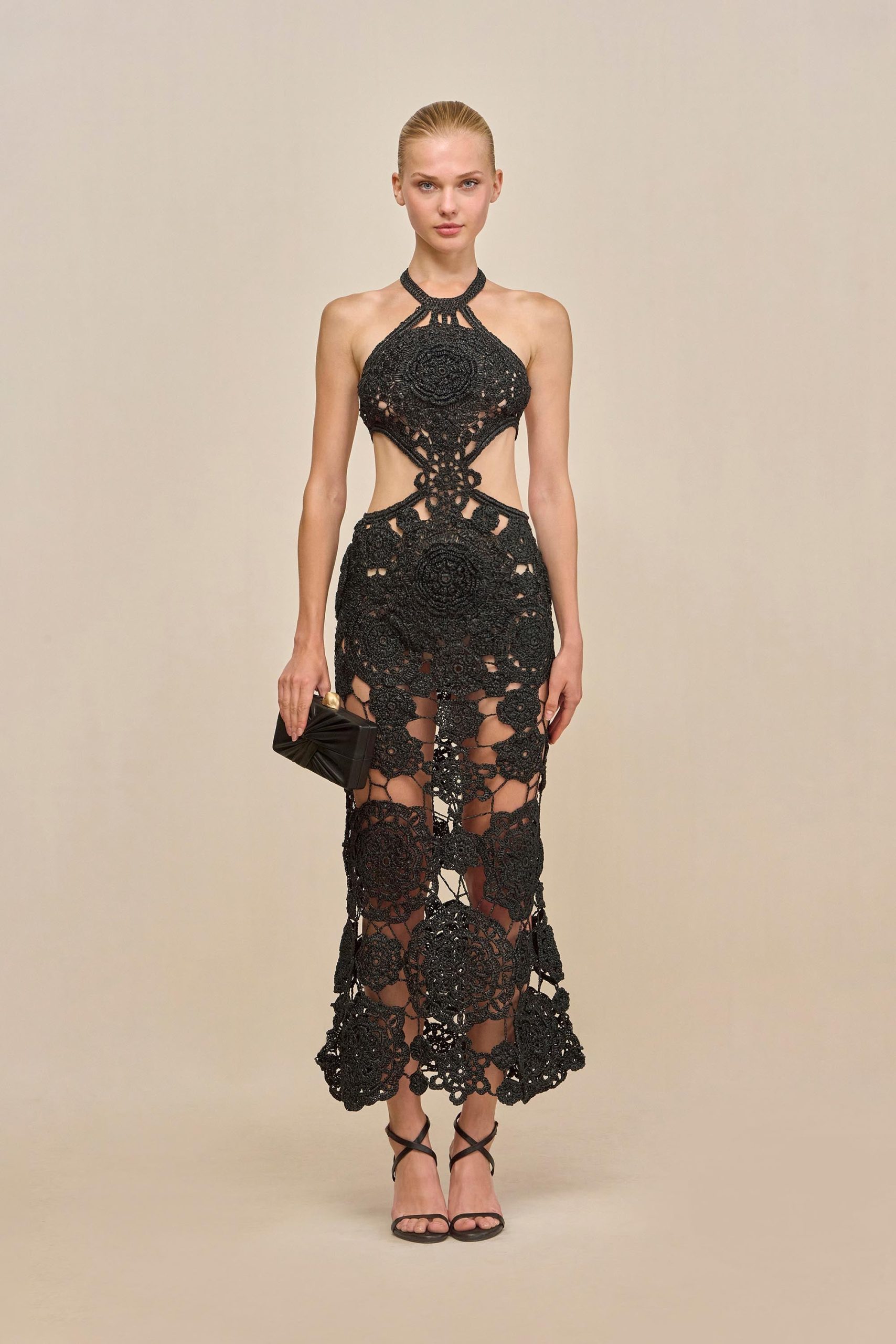 ACCALIA CROCHET GOWN